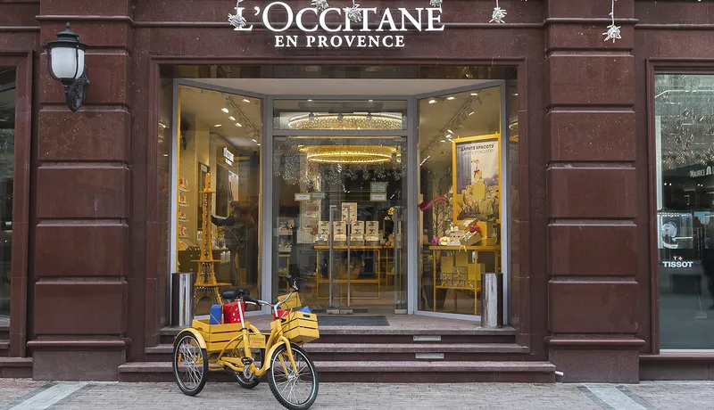 Сеть магазинов косметики "L'occitane"