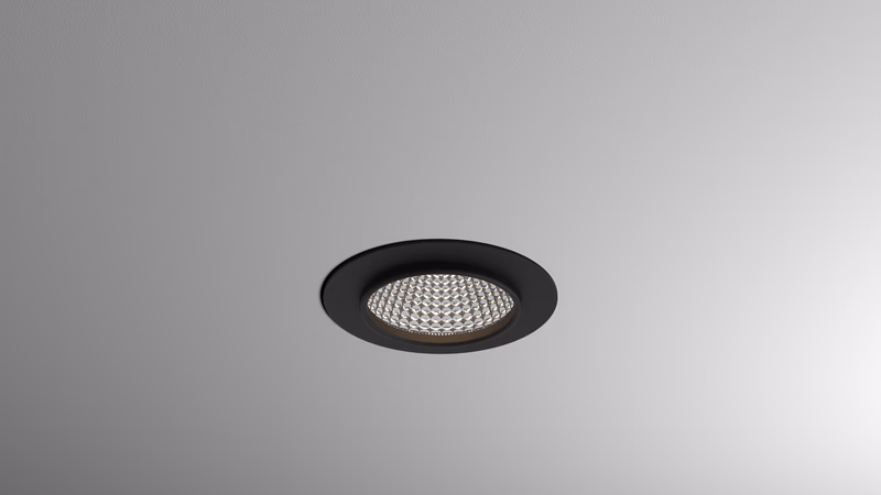 PRIMO 130 — Чёрный — installed_ceiling