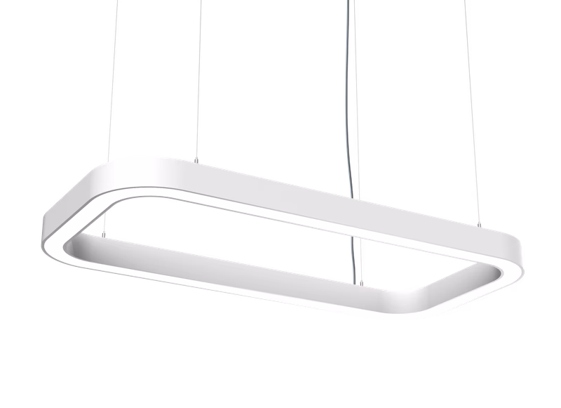 РАМА ИЗГИБ — Белый — 3/4